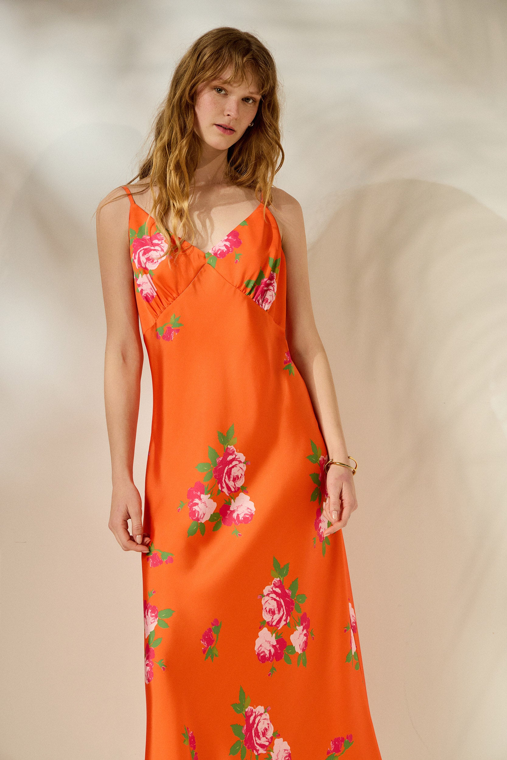 'IOANNA' ΕΜΠΡΙΜΕ ΦΟΡΕΜΑ (ORANGE ROSES) MAMOUSH