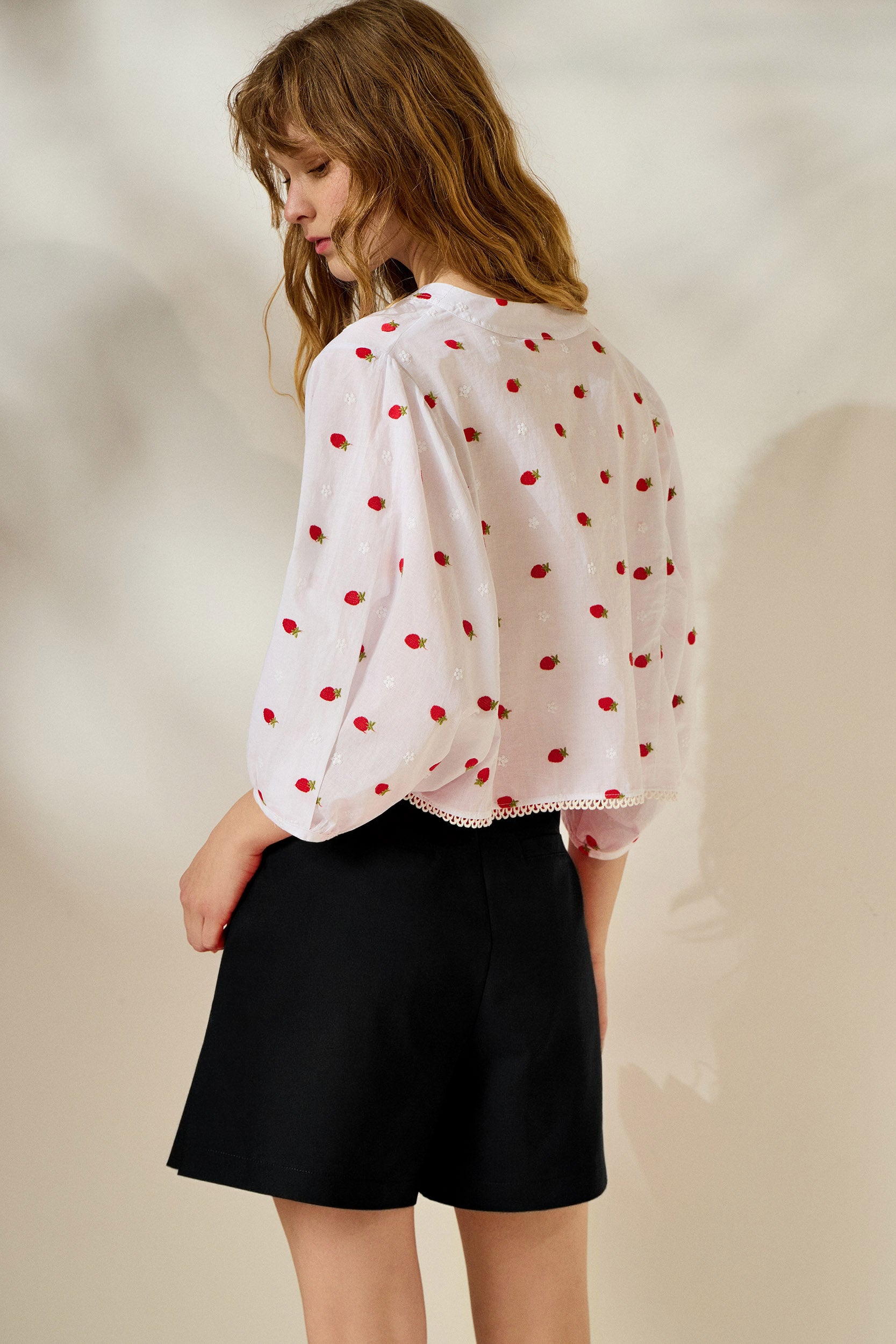 ‘GRETA’ ΒΑΜΒΑΚΕΡΟ ΣΟΡΤΣ (BLACK) MAMOUSH