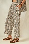 'NIKI' ΒΑΜΒΑΚΕΡΟ ΠΑΝΤΕΛΟΝΙ (ANIMAL PRINT) MAMOUSH