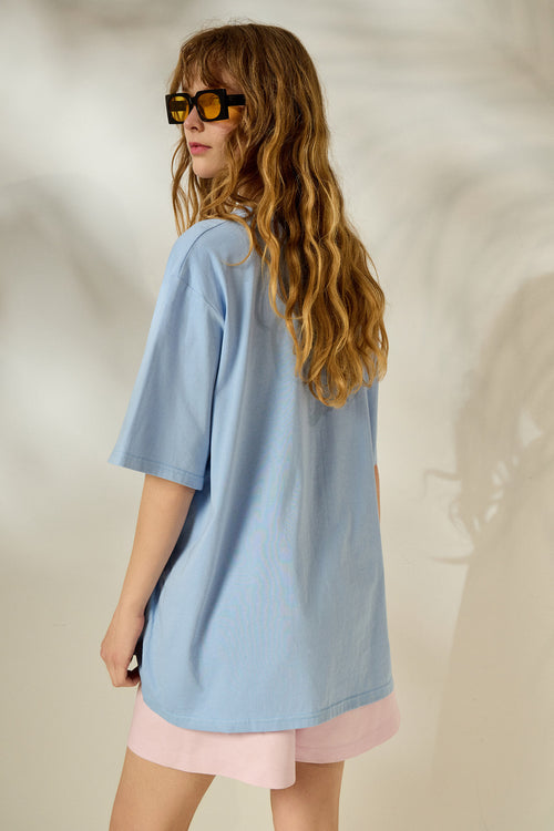 'CHERRY' OVERSIZED TEES (CIEL) MAMOUSH