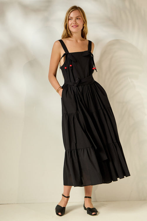 'ERATO' ΜΙΝΤΙ ΦΟΡΕΜΑ (BLACK) MAMOUSH