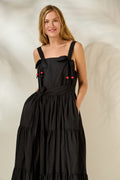 'ERATO' ΜΙΝΤΙ ΦΟΡΕΜΑ (BLACK) MAMOUSH