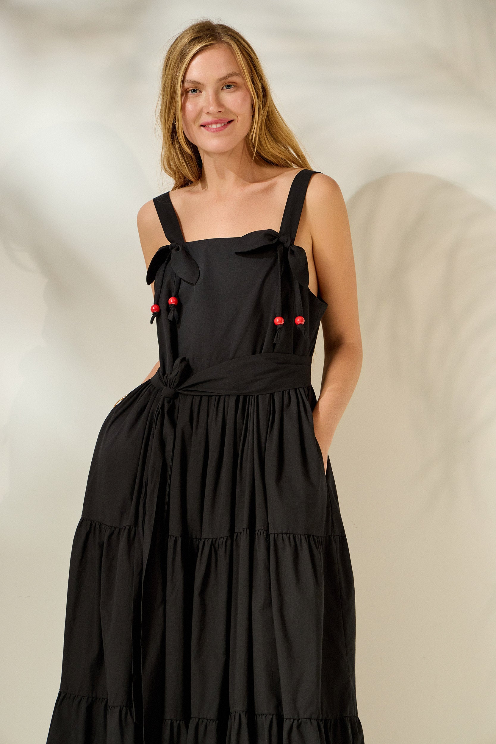'ERATO' ΜΙΝΤΙ ΦΟΡΕΜΑ (BLACK) MAMOUSH