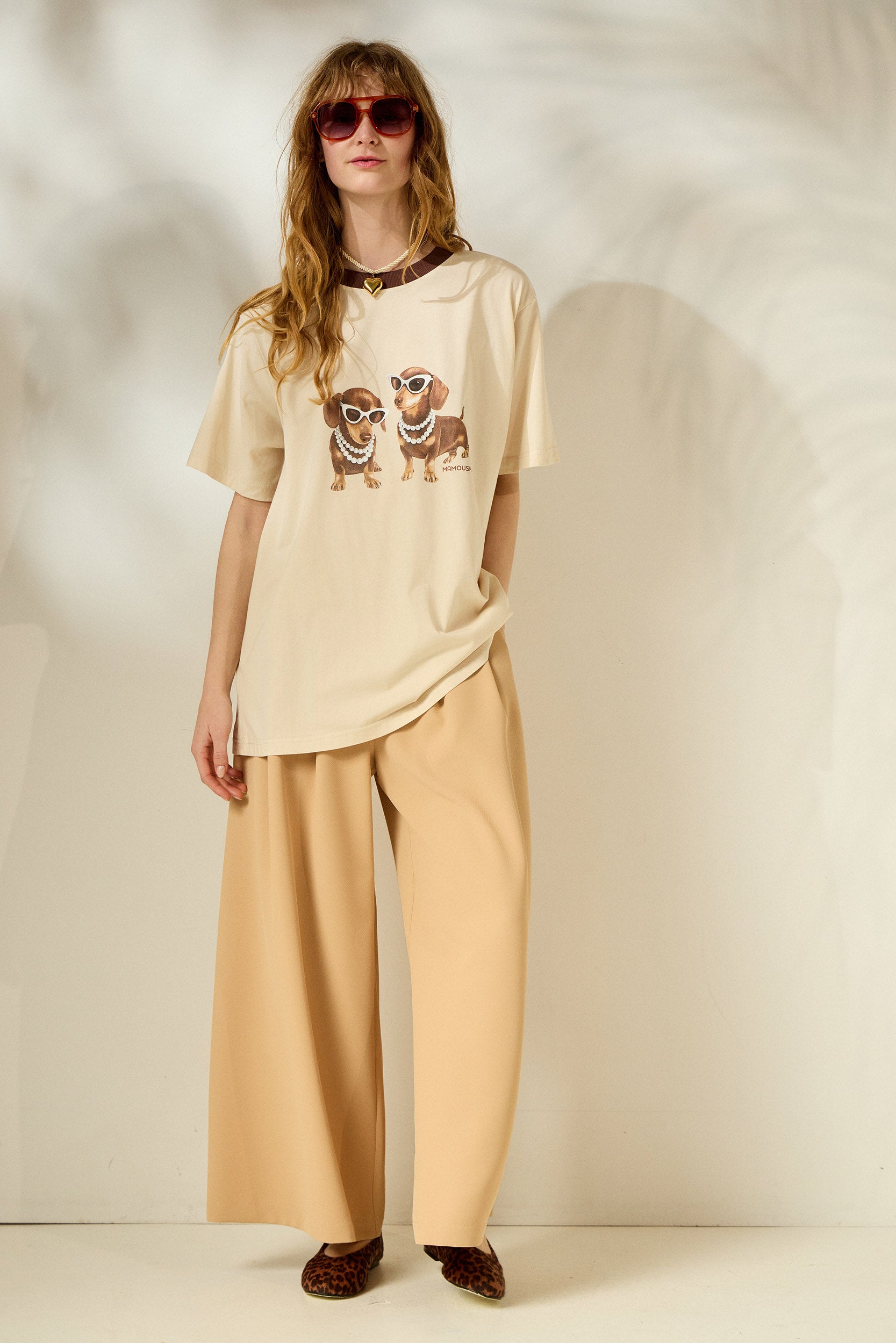 ‘DOGS’ T-SHIRT MAMOUSH