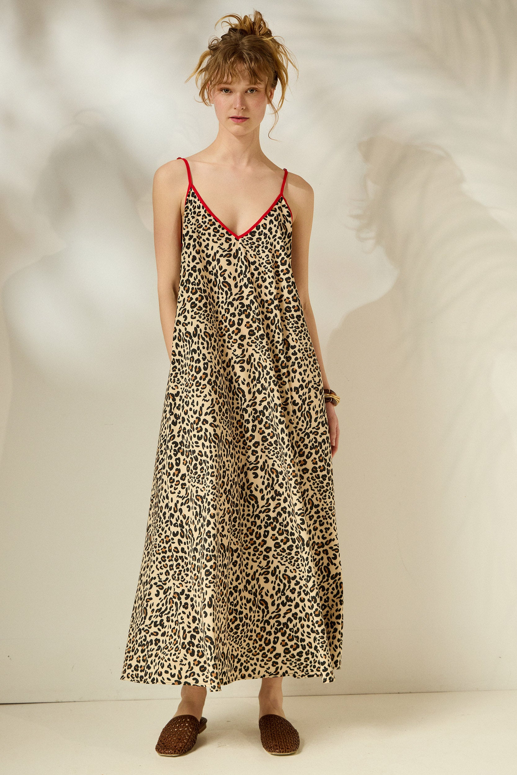‘ALIKI’ ΜΙΝΤΙ ΦΟΡΕΜΑ (ANIMAL PRINT) MAMOUSH