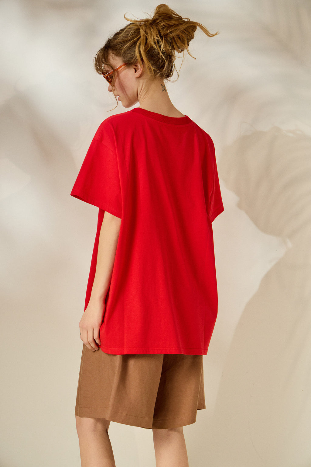 'BANANA' OVERSIZED TEES (RED) MAMOUSH