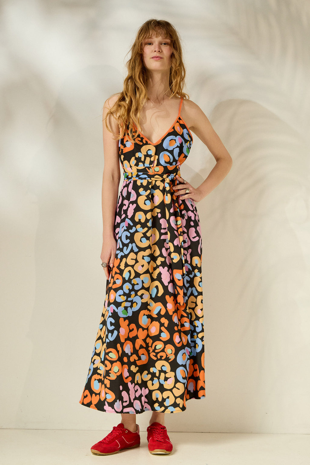 ‘ALIKI’ ΜΙΝΤΙ ΦΟΡΕΜΑ (FULL COLOR ANIMAL PRINT) MAMOUSH