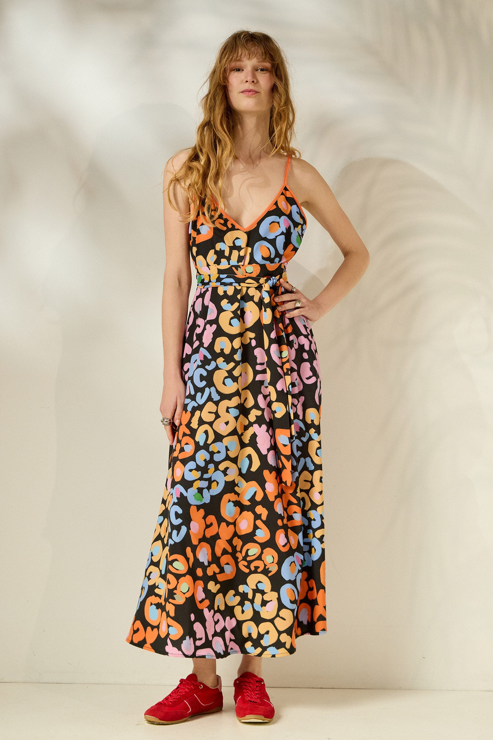 ‘ALIKI’ ΜΙΝΤΙ ΦΟΡΕΜΑ (FULL COLOR ANIMAL PRINT) MAMOUSH