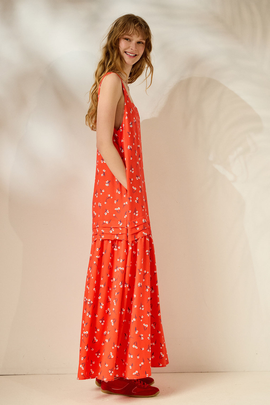 'MARY' ΕΜΠΡΙΜΕ ΦΟΡΕΜΑ (FLORAL) MAMOUSH
