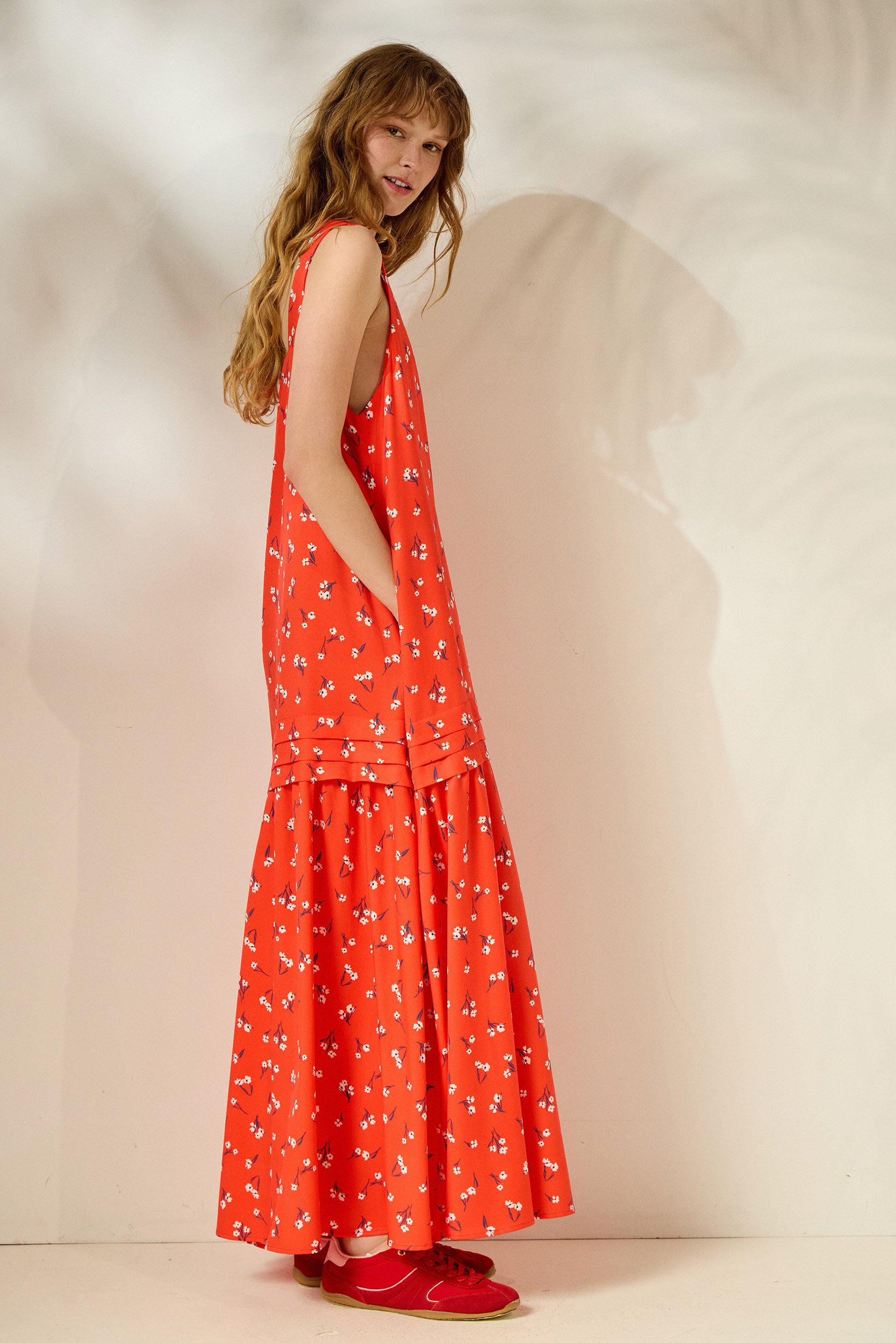 'MARY' ΕΜΠΡΙΜΕ ΦΟΡΕΜΑ (FLORAL) MAMOUSH