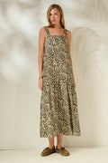 'MARY' ΕΜΠΡΙΜΕ ΦΟΡΕΜΑ (ANIMAL PRINT) MAMOUSH