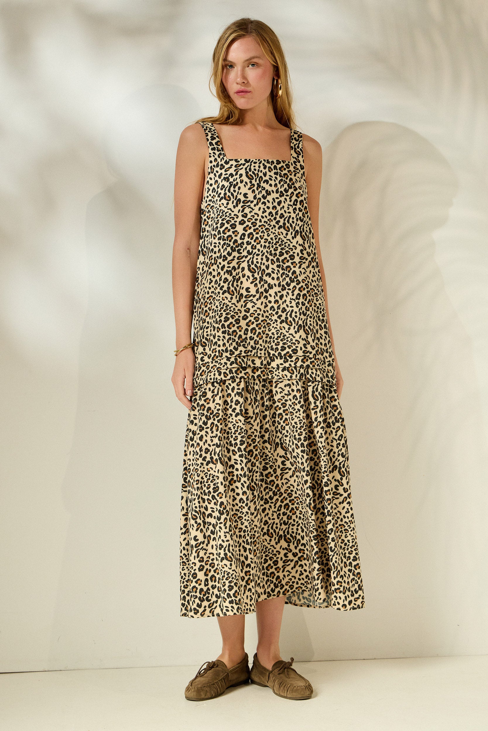 'MARY' ΕΜΠΡΙΜΕ ΦΟΡΕΜΑ (ANIMAL PRINT) MAMOUSH