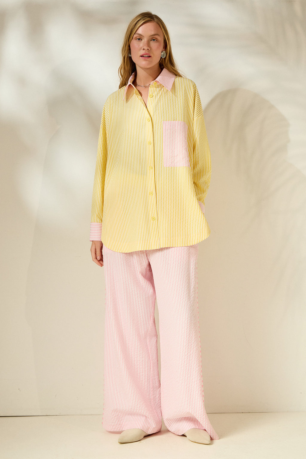 ‘AVA’ ΡΙΓΕ ΔΙΧΡΩΜΟ ΠΑΝΤΕΛΟΝΙ ΜΕ ΛΑΣΤΙΧΟ MAMOUSH