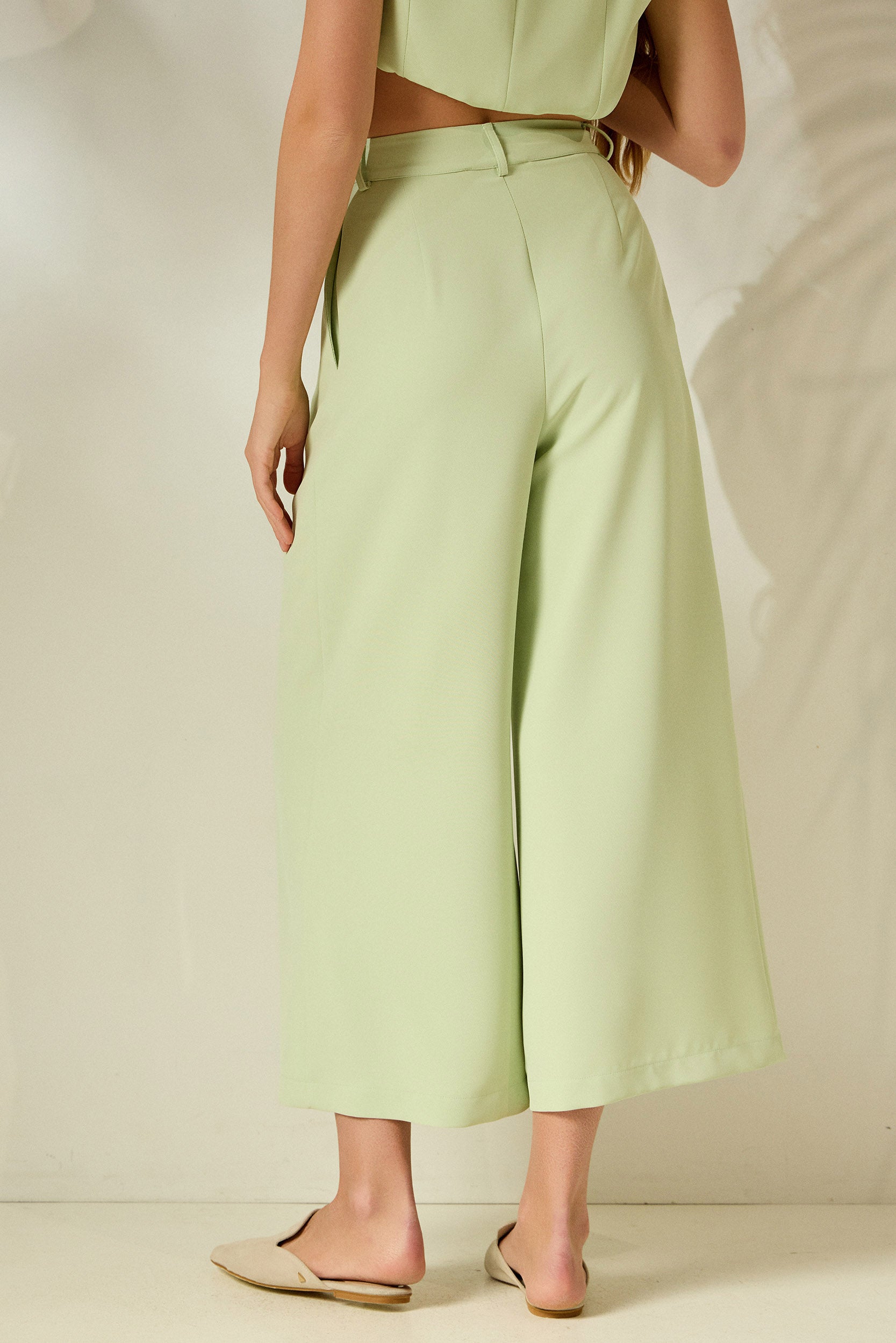 ‘ILIANA’ CROPPED ΠΑΝΤΕΛΟΝΙ (MINT) MAMOUSH