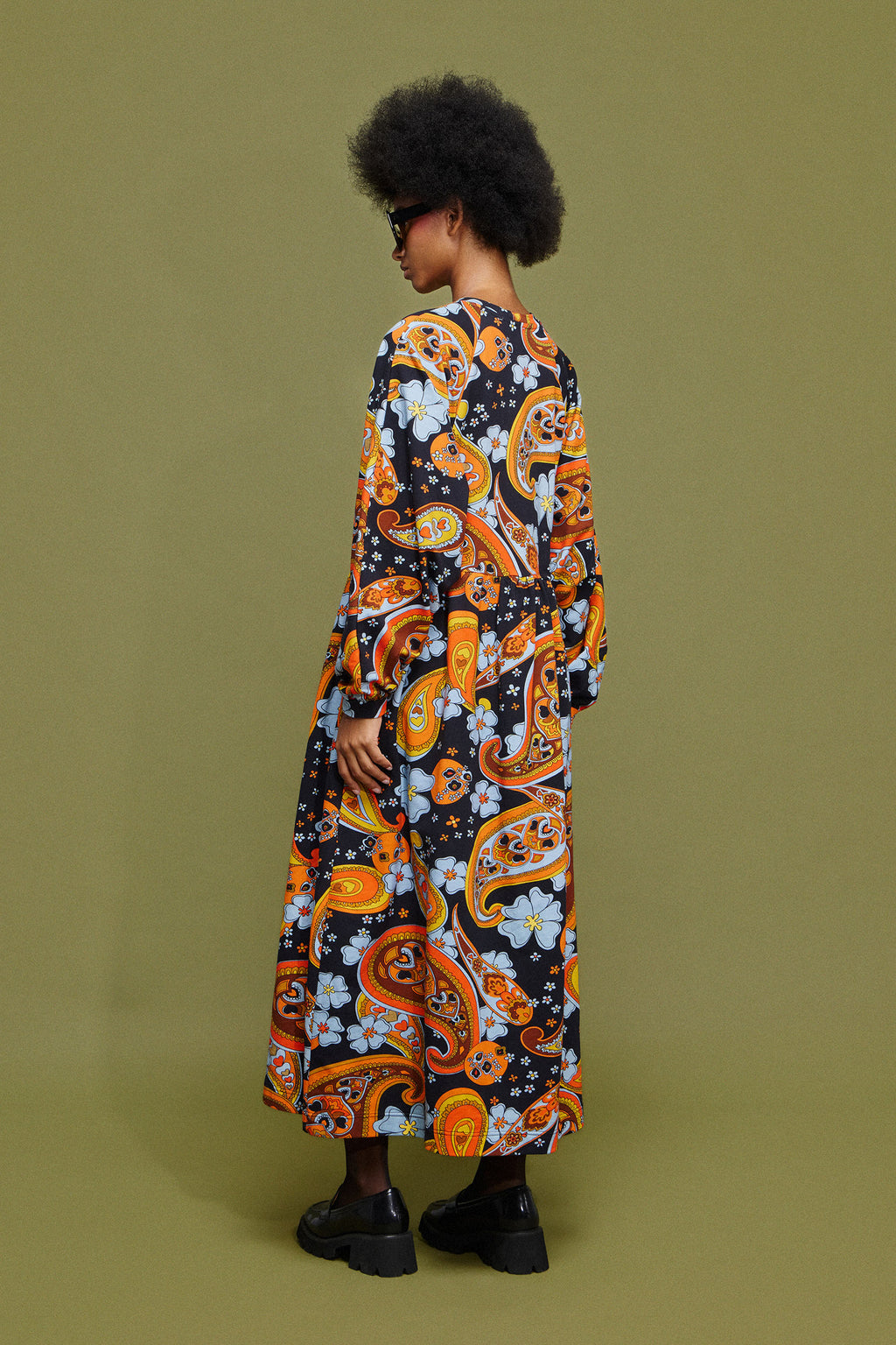 DOMNA' ΦΟΥΤΕΡ ΜΙΝΤΙ ΦΟΡΕΜΑ (BLACK/LAHORE) MAMOUSH