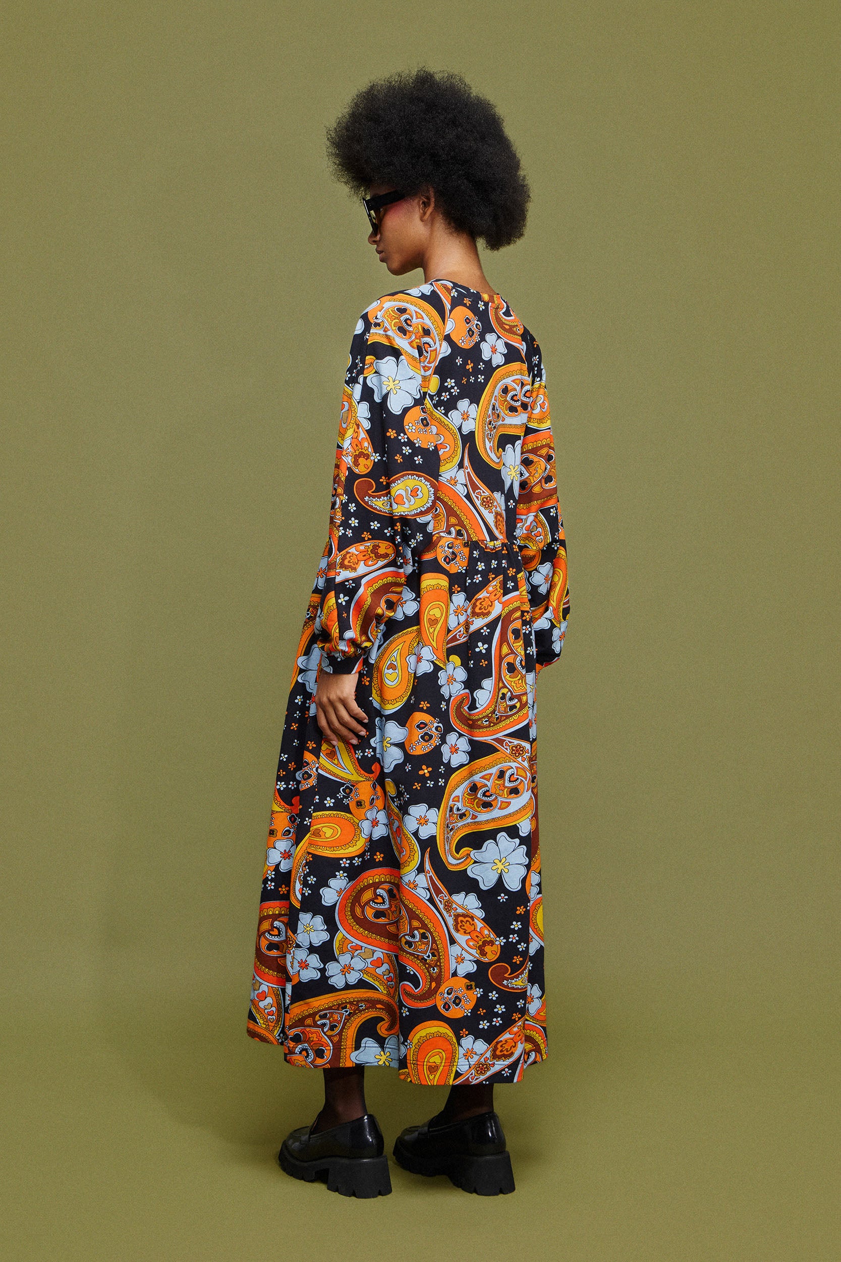 DOMNA' ΦΟΥΤΕΡ ΜΙΝΤΙ ΦΟΡΕΜΑ (BLACK/LAHORE) MAMOUSH