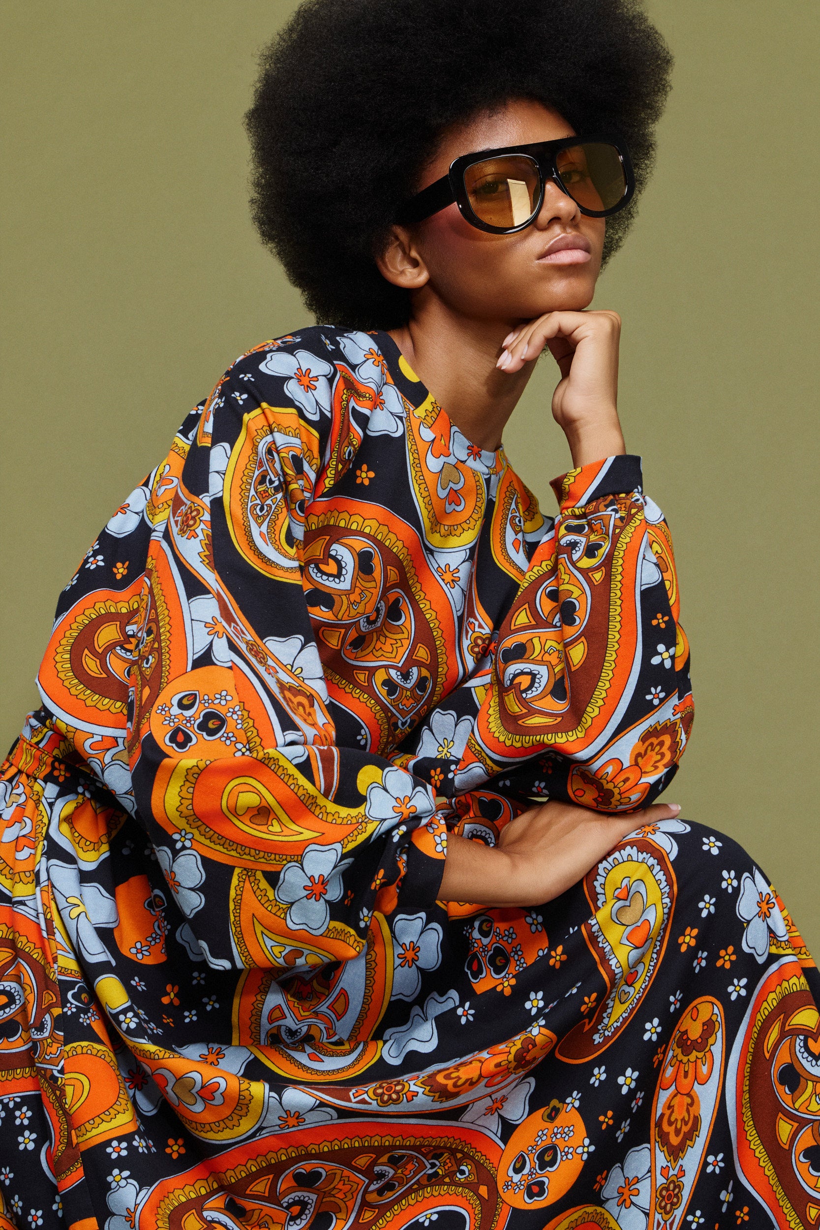 DOMNA' ΦΟΥΤΕΡ ΜΙΝΤΙ ΦΟΡΕΜΑ (BLACK/LAHORE) MAMOUSH