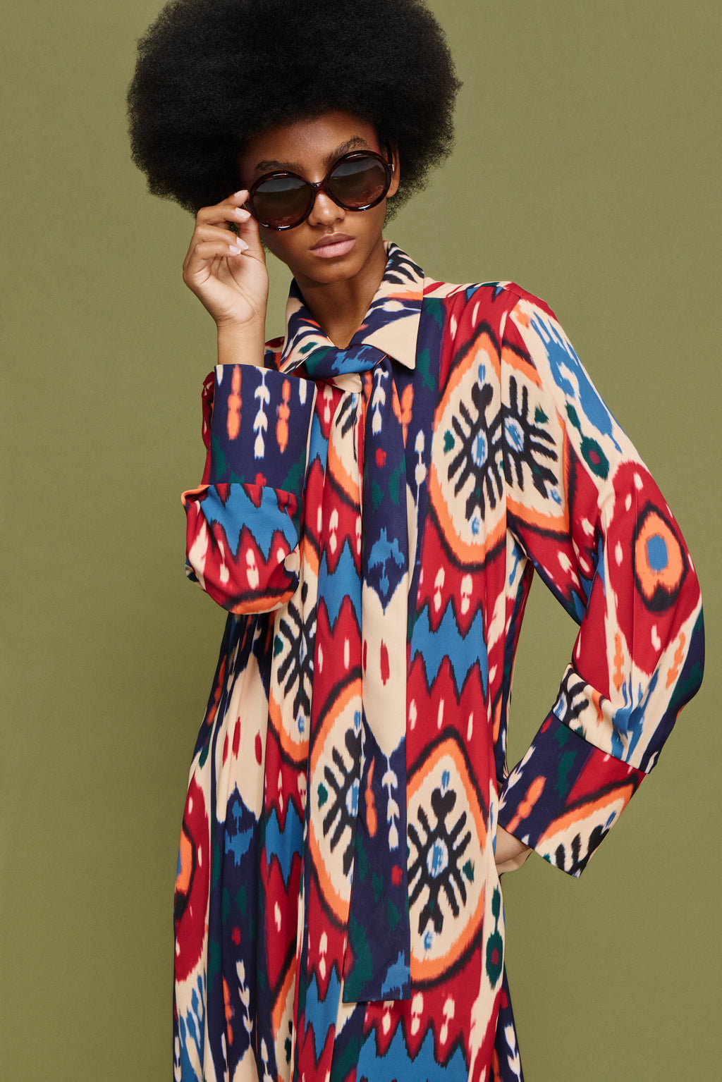 ‘LIANA’ ΜΑΞΙ ΦΟΡΕΜΑ (BLUE HARTS) MAMOUSH