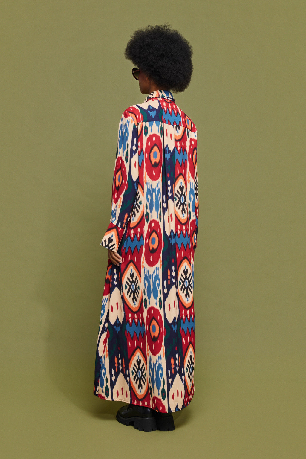 ‘LIANA’ ΜΑΞΙ ΦΟΡΕΜΑ (BLUE HARTS) MAMOUSH