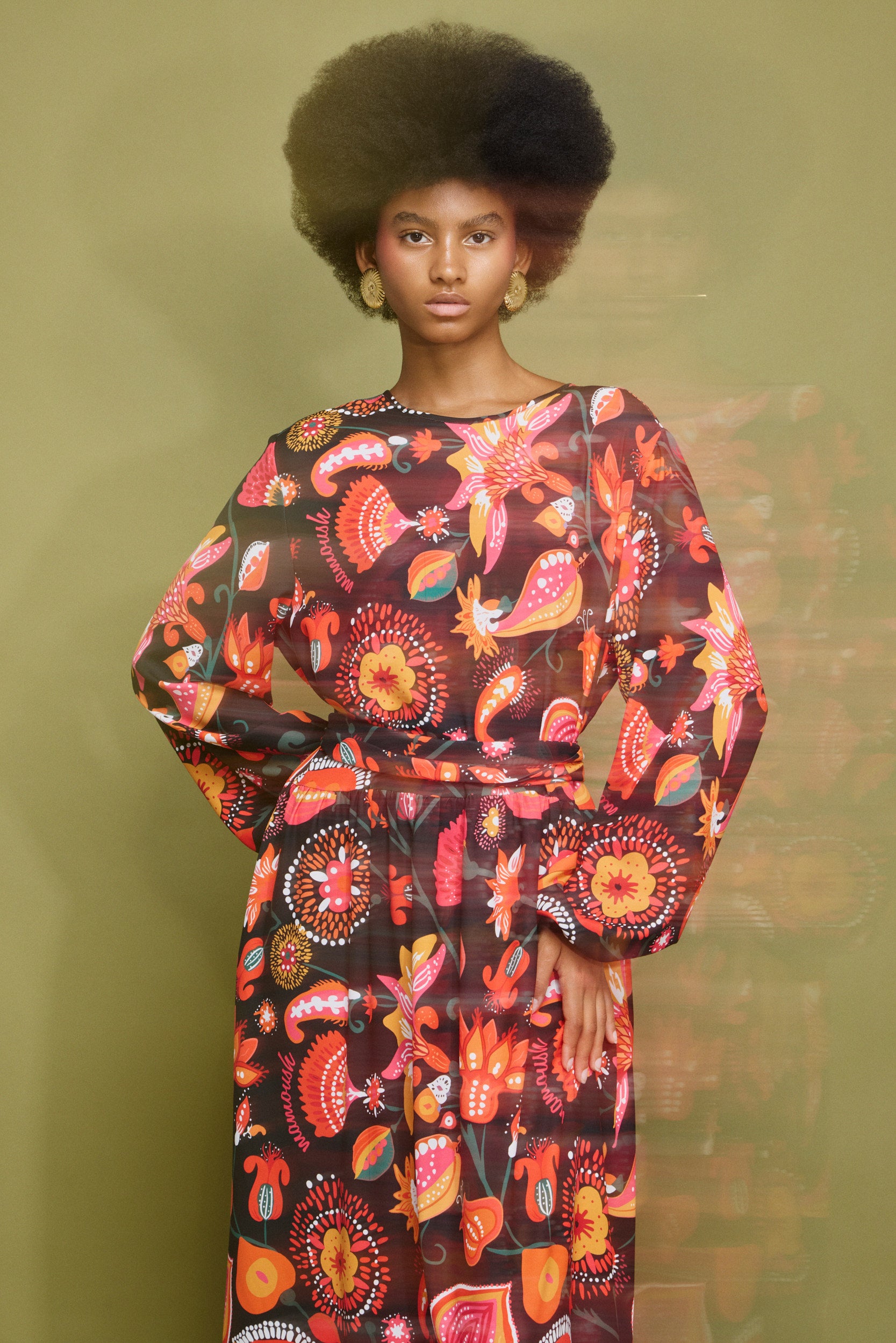 STELLA' ΜΑΚΡΥ ΦΟΡΕΜΑ MAMOUSH