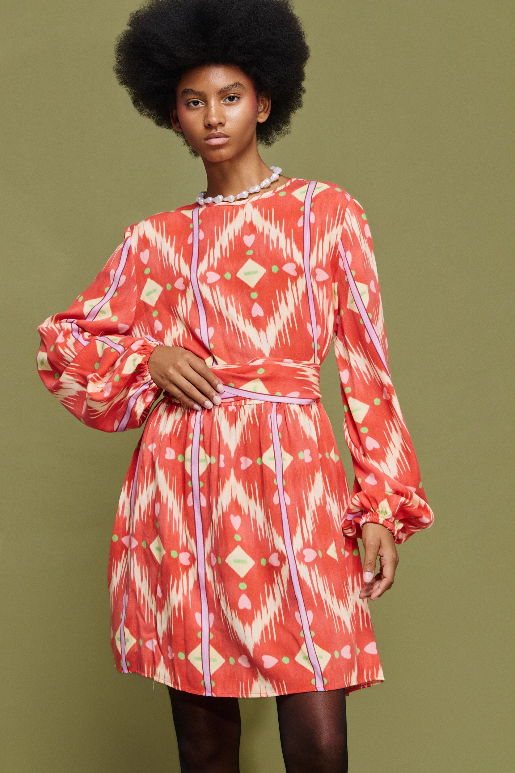 LOLA' ΜΙΝΙ ΦΟΡΕΜΑ (RED) MAMOUSH