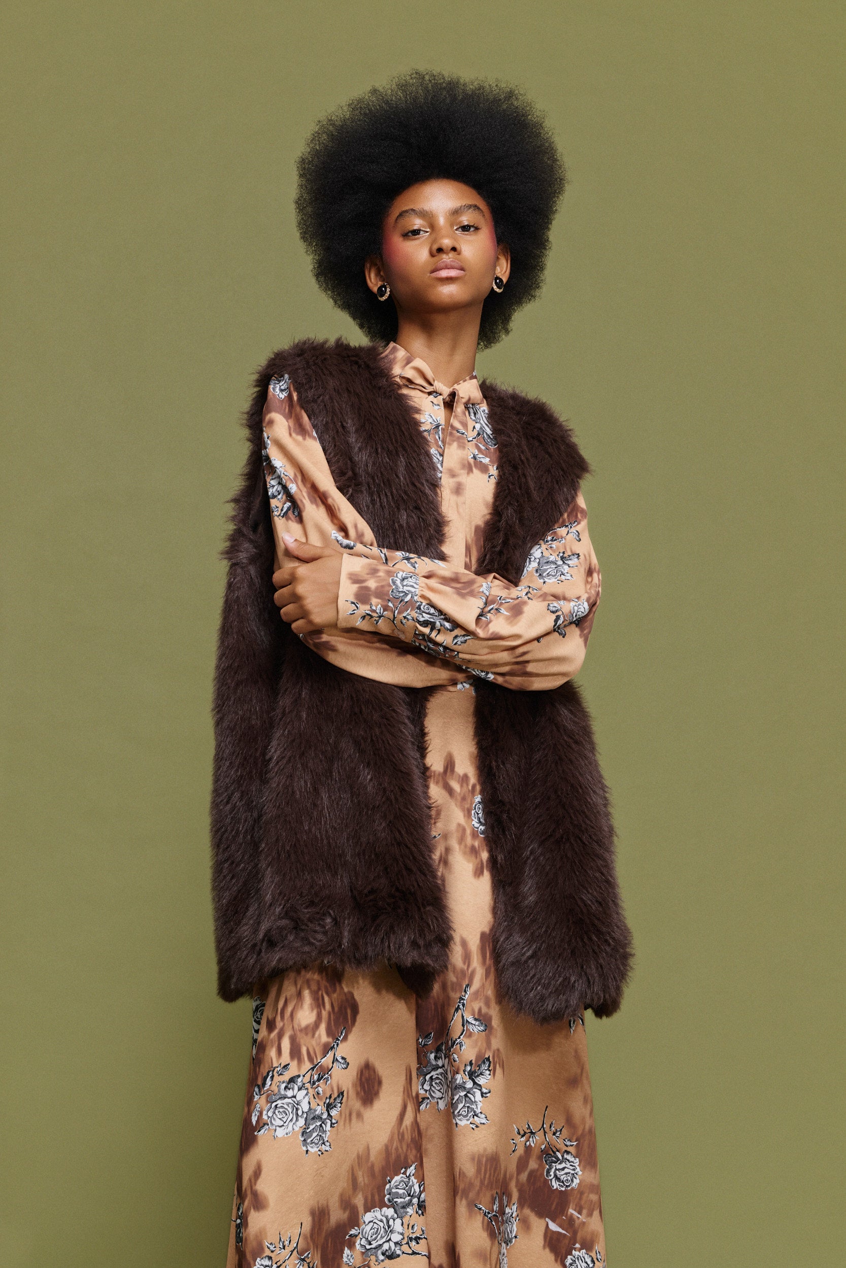 ‘FIONA’ ΜΑΚΡΥ ΓΟΥΝΙΝΟ ΓΙΛΕΚΟ MAMOUSH