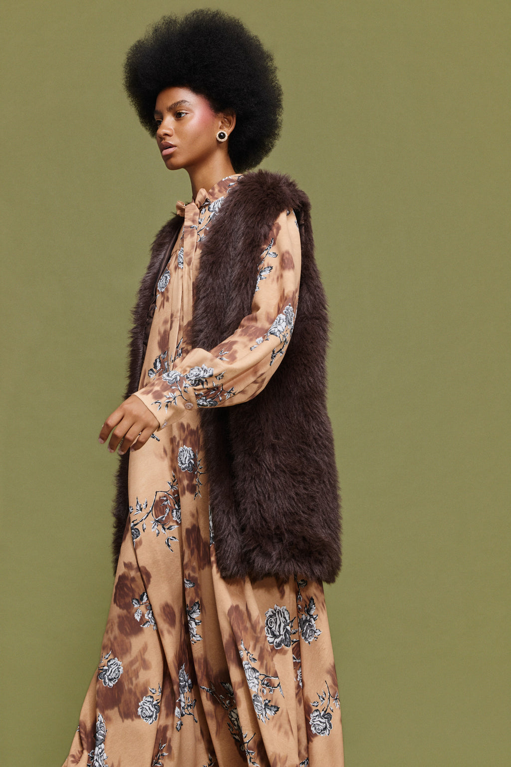 ‘FIONA’ ΜΑΚΡΥ ΓΟΥΝΙΝΟ ΓΙΛΕΚΟ MAMOUSH