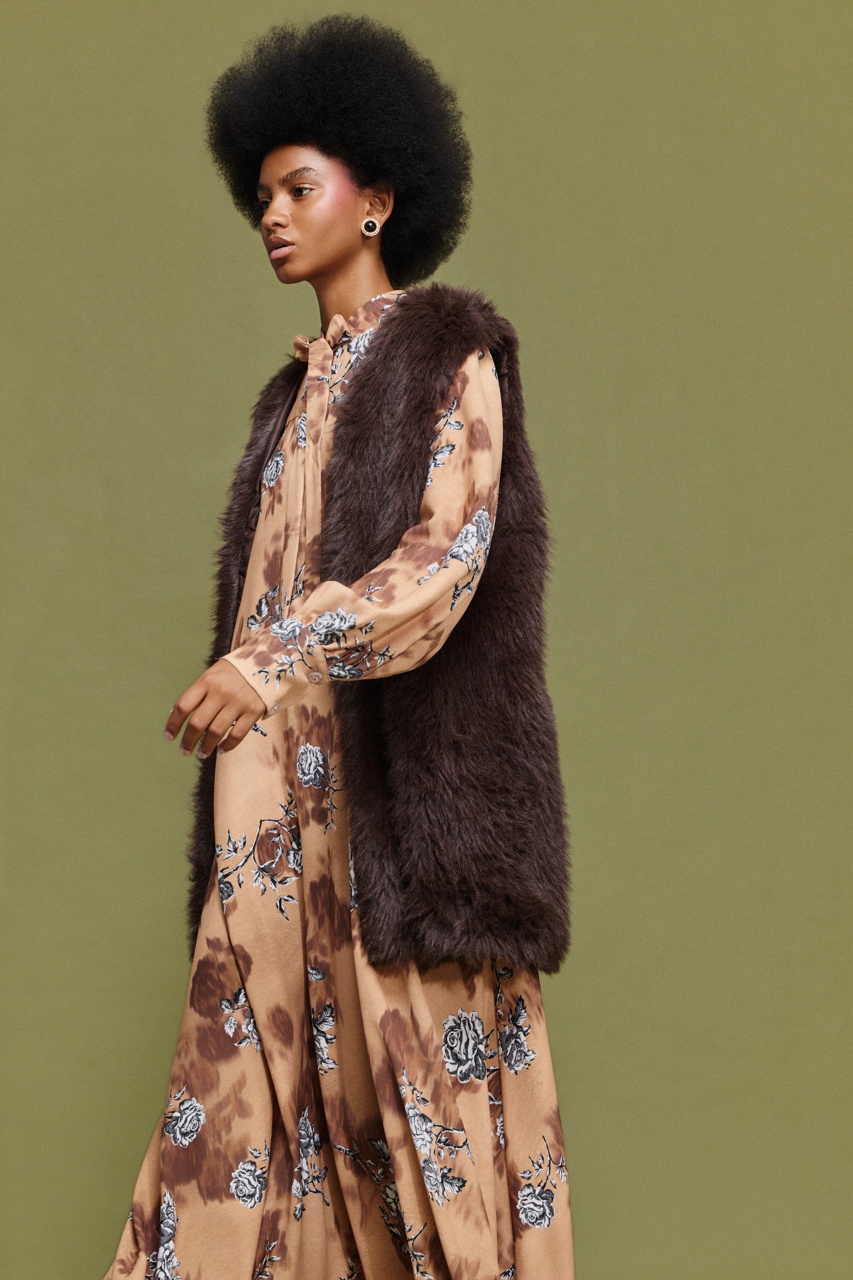 ‘FIONA’ ΜΑΚΡΥ ΓΟΥΝΙΝΟ ΓΙΛΕΚΟ MAMOUSH