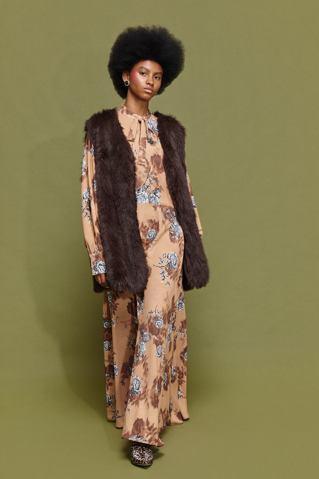 ‘FIONA’ ΜΑΚΡΥ ΓΟΥΝΙΝΟ ΓΙΛΕΚΟ MAMOUSH