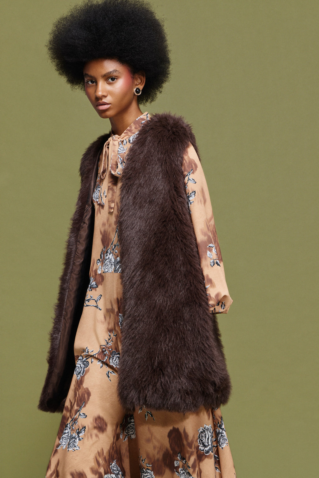 ‘FIONA’ ΜΑΚΡΥ ΓΟΥΝΙΝΟ ΓΙΛΕΚΟ MAMOUSH