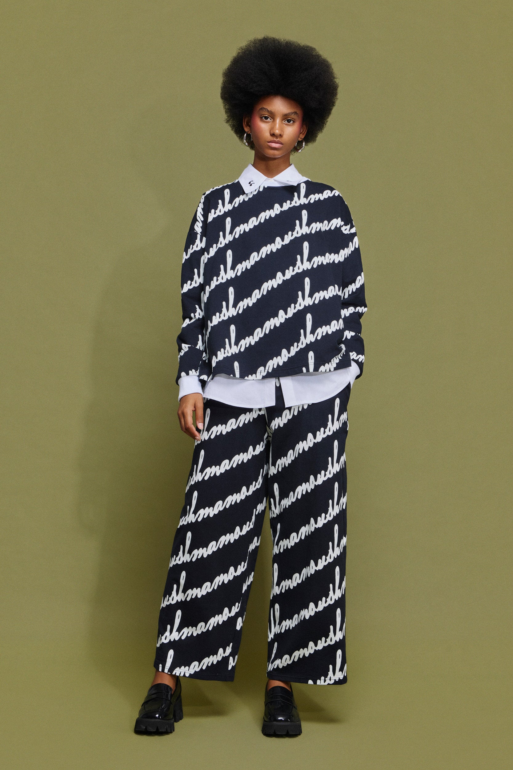 MARA' ΦΟΥΤΕΡ ΜΠΛΟΥΖΑ ΜΕ ΤΥΠΟΜΑ (MAMOUSH) MAMOUSH