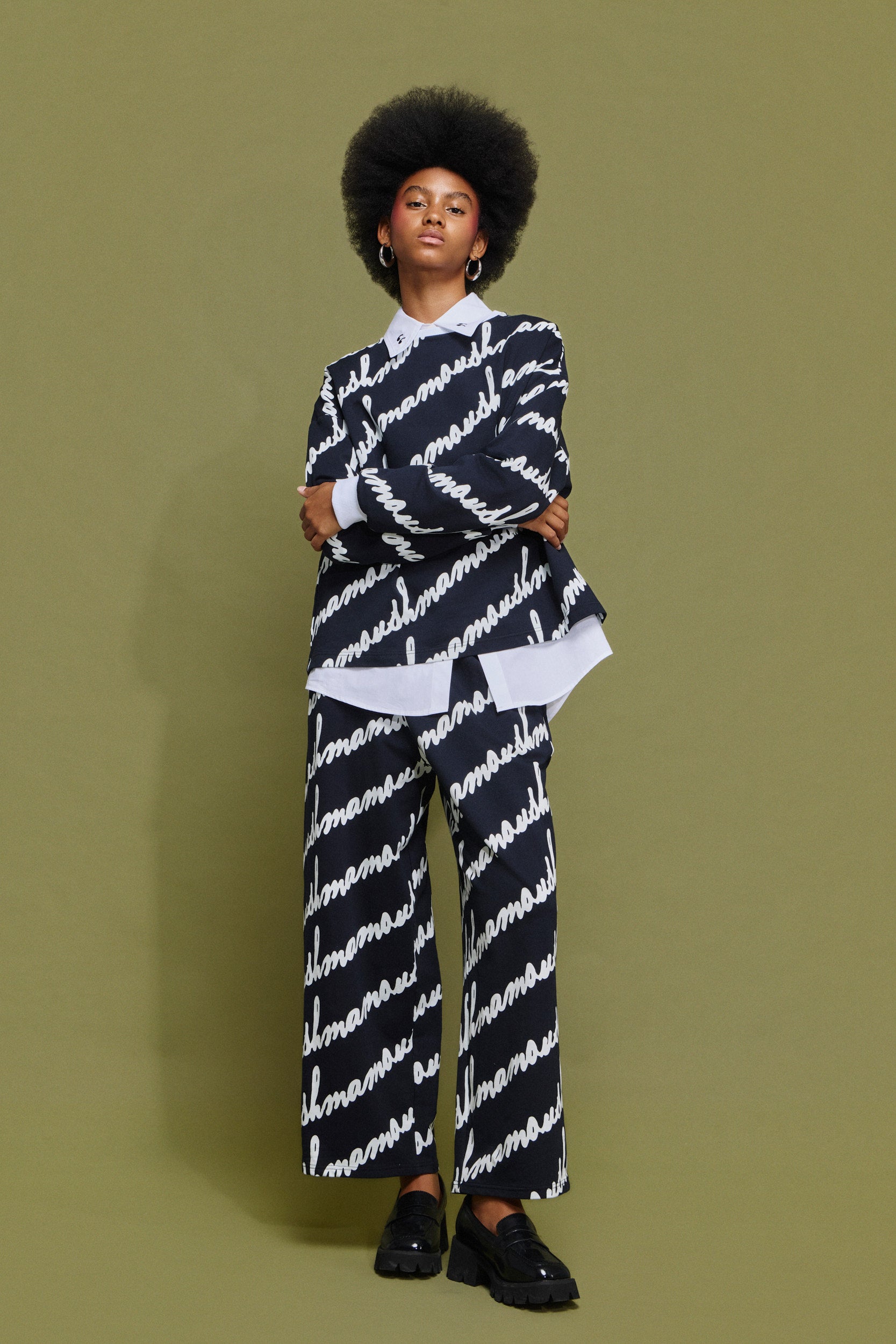 MARA' ΦΟΥΤΕΡ ΜΠΛΟΥΖΑ ΜΕ ΤΥΠΟΜΑ (MAMOUSH) MAMOUSH