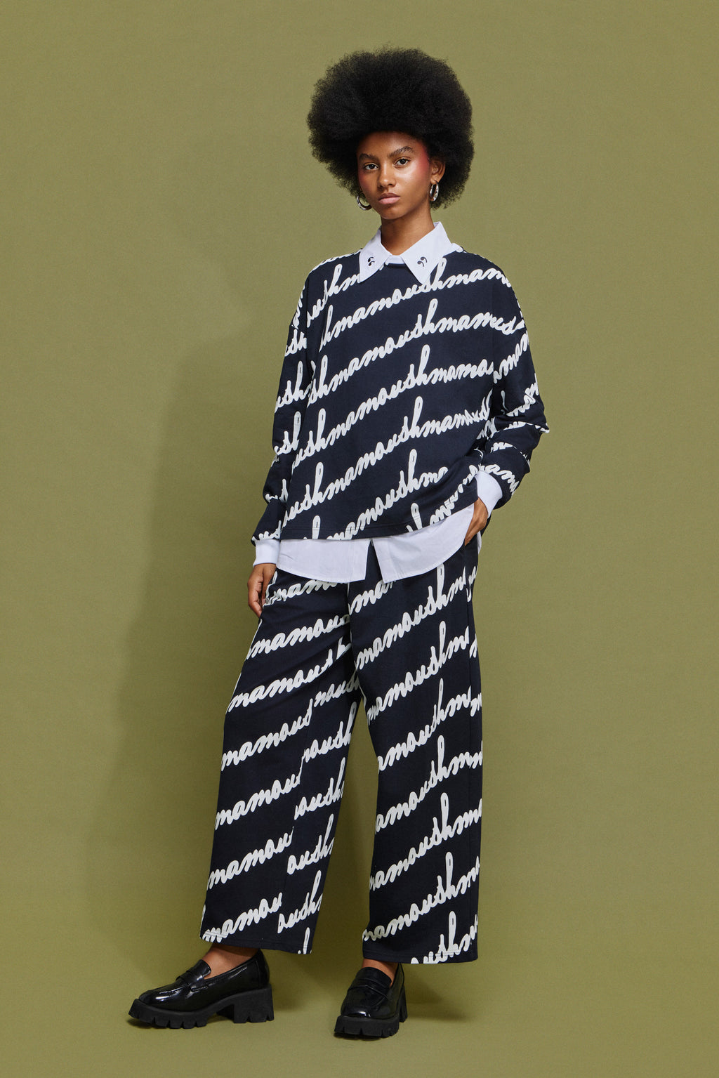 MARA' ΦΟΥΤΕΡ ΜΠΛΟΥΖΑ ΜΕ ΤΥΠΟΜΑ (MAMOUSH) MAMOUSH