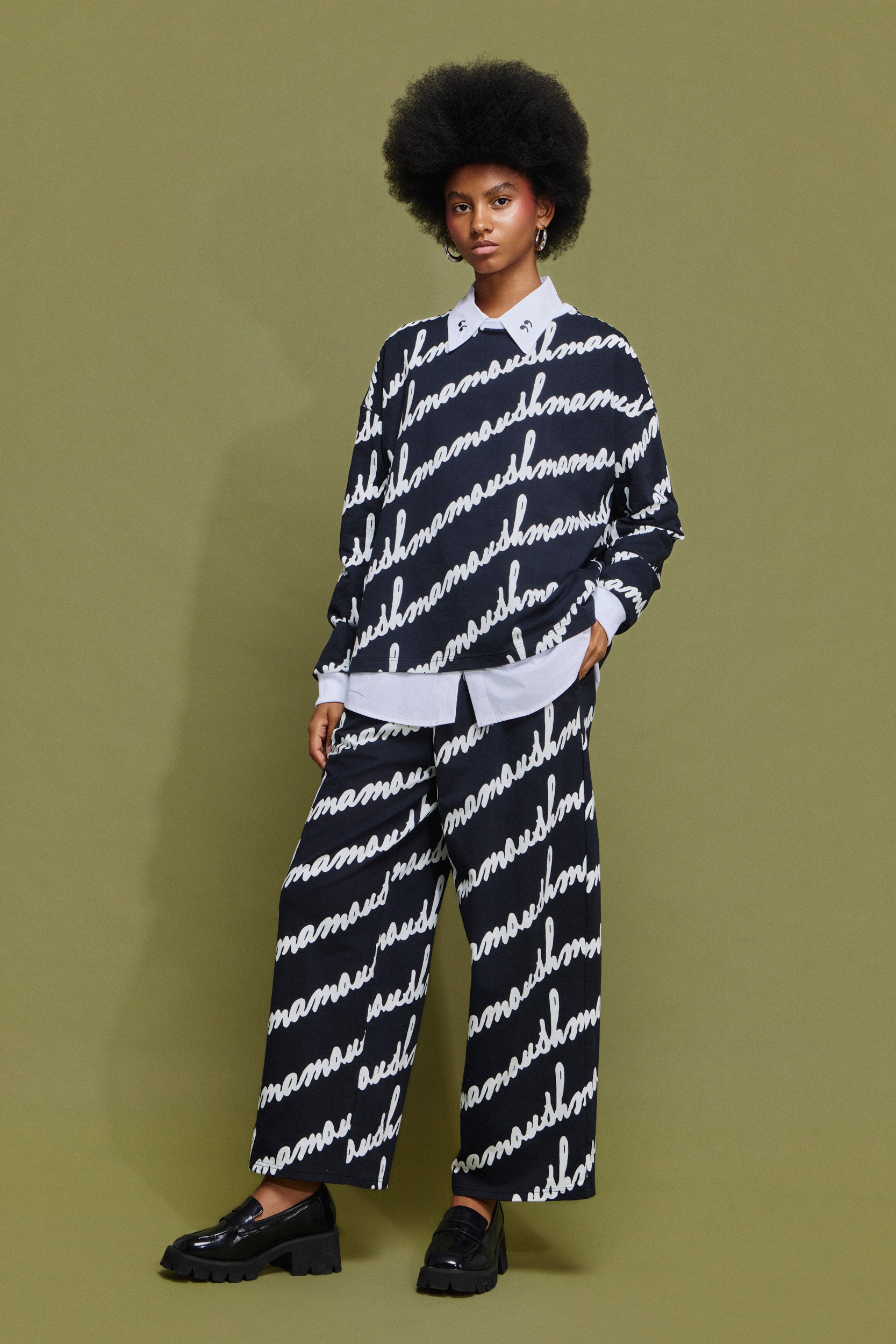 MARA' ΦΟΥΤΕΡ ΜΠΛΟΥΖΑ ΜΕ ΤΥΠΟΜΑ (MAMOUSH) MAMOUSH