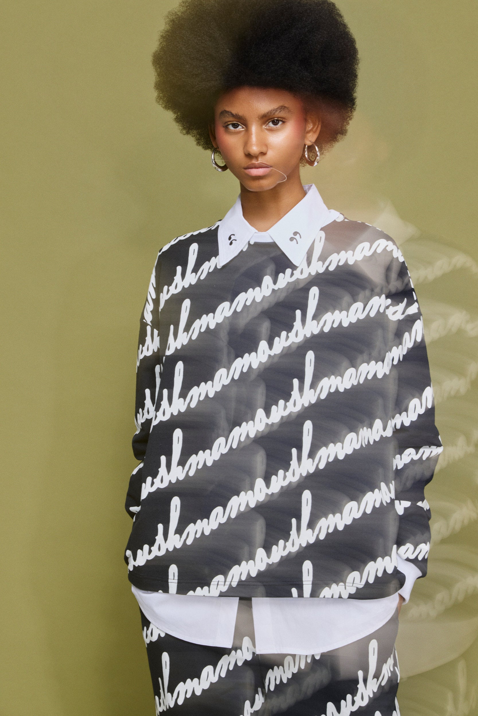 MARA' ΦΟΥΤΕΡ ΜΠΛΟΥΖΑ ΜΕ ΤΥΠΟΜΑ (MAMOUSH) MAMOUSH