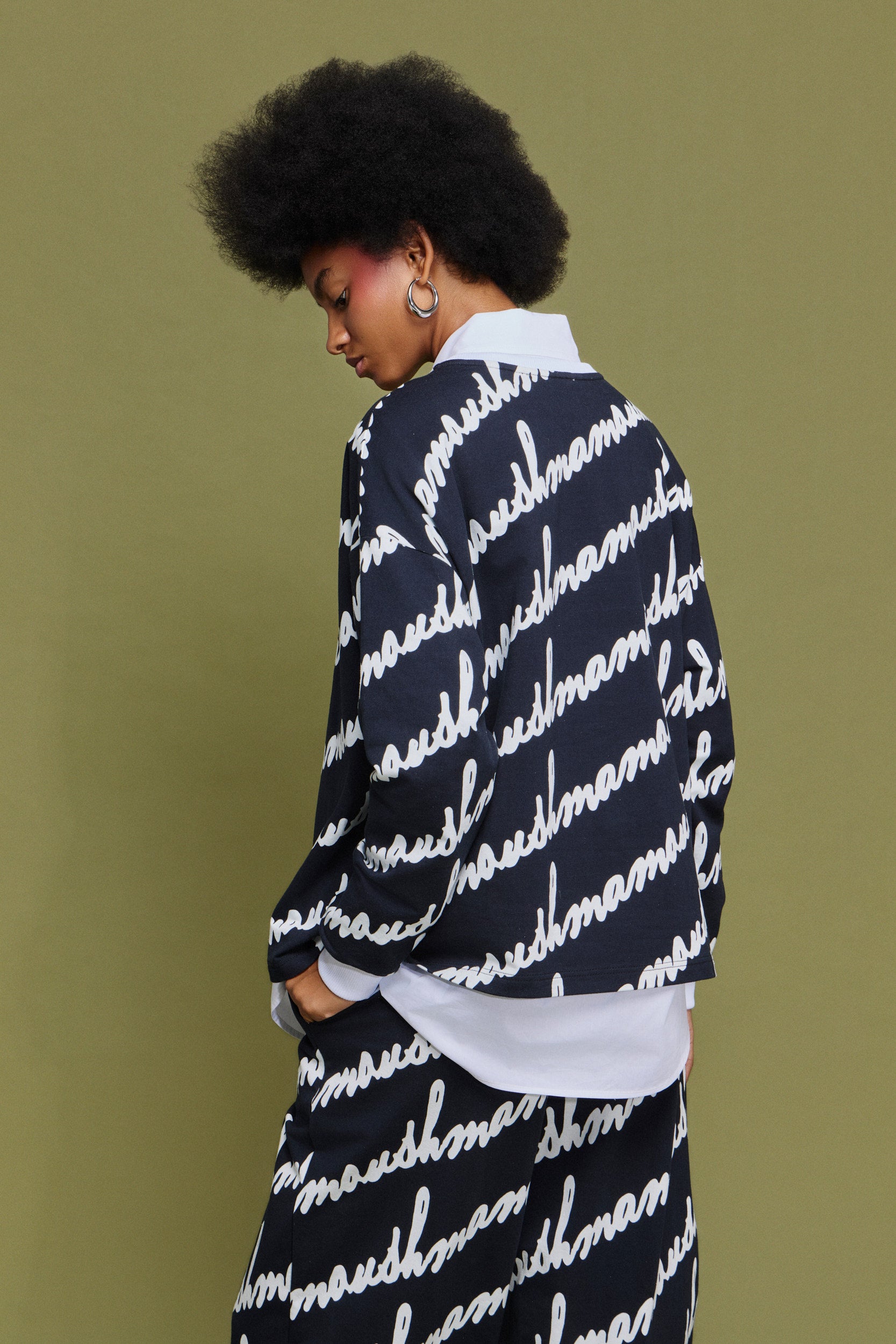 MARA' ΦΟΥΤΕΡ ΜΠΛΟΥΖΑ ΜΕ ΤΥΠΟΜΑ (MAMOUSH) MAMOUSH