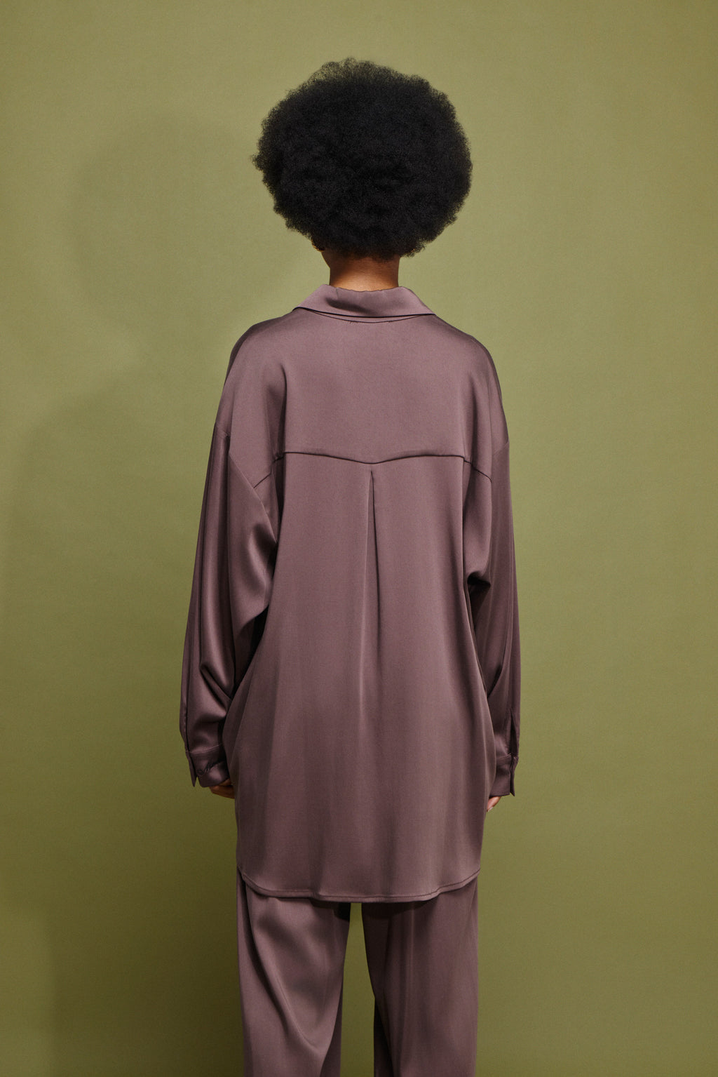 LORA' OVERSIZED ΠΟΥΚΑΜΙΣΙΣΟ (CHOCOLATE) MAMOUSH