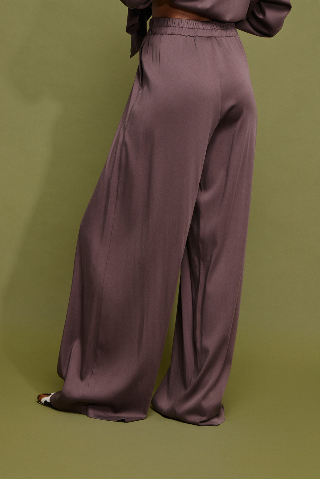 MIRANDA' ΦΑΡΔΙΑ ΠΑΝΤΕΛΟΝΑ ΜΕ ΠΙΕΤΕΣ (CHOCOLATE) MAMOUSH