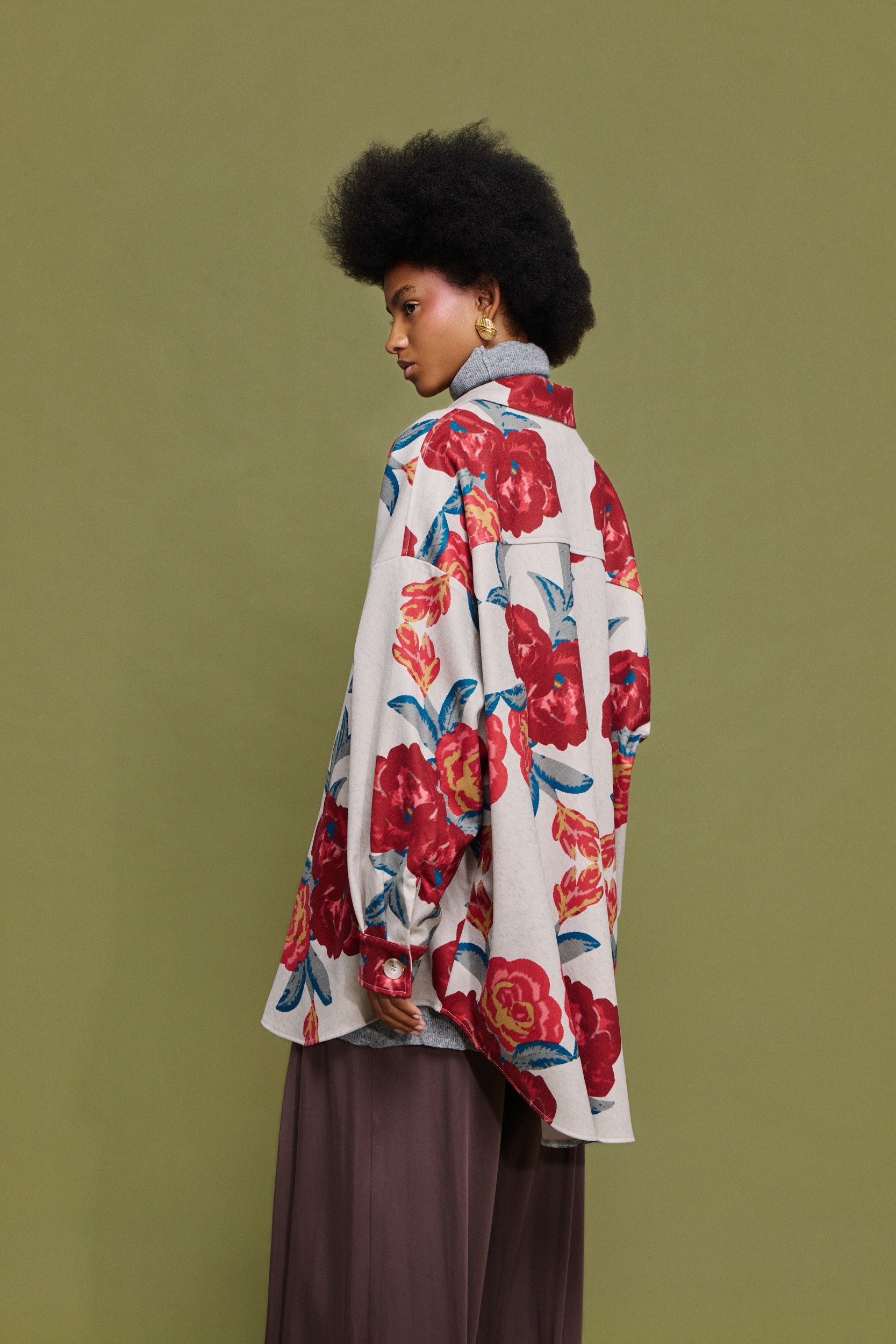 ‘MERYL’ OVERSIZED ΚΟΤΛΕ ΠΟΥΚΑΜΙΣΟ MAMOUSH