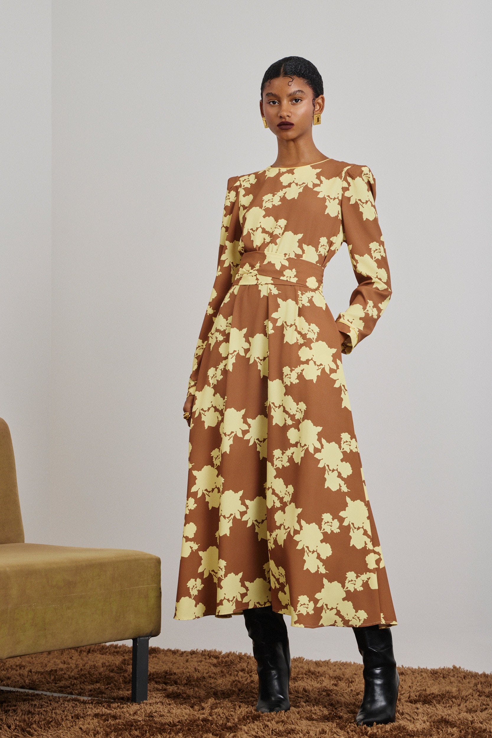 ZETA' ΜΙΝΤΙ ΦΟΡΕΜΑ (CHOCOLA/YELLOW) MAMOUSH