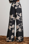 ‘SOFIA’ ΕΜΠΡΙΜΕ ΠΑΝΤΕΛΟΝΑ (BLACK/FLORAL) MAMOUSH