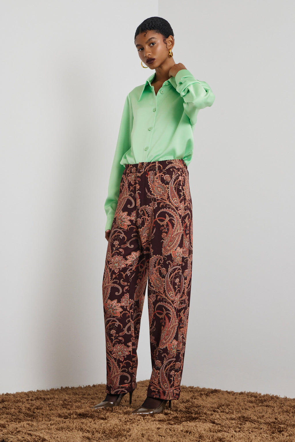 KAIA' ΣΑΤΕΝ ΠΟΥΚΑΜΙΣΟ (MINT) MAMOUSH