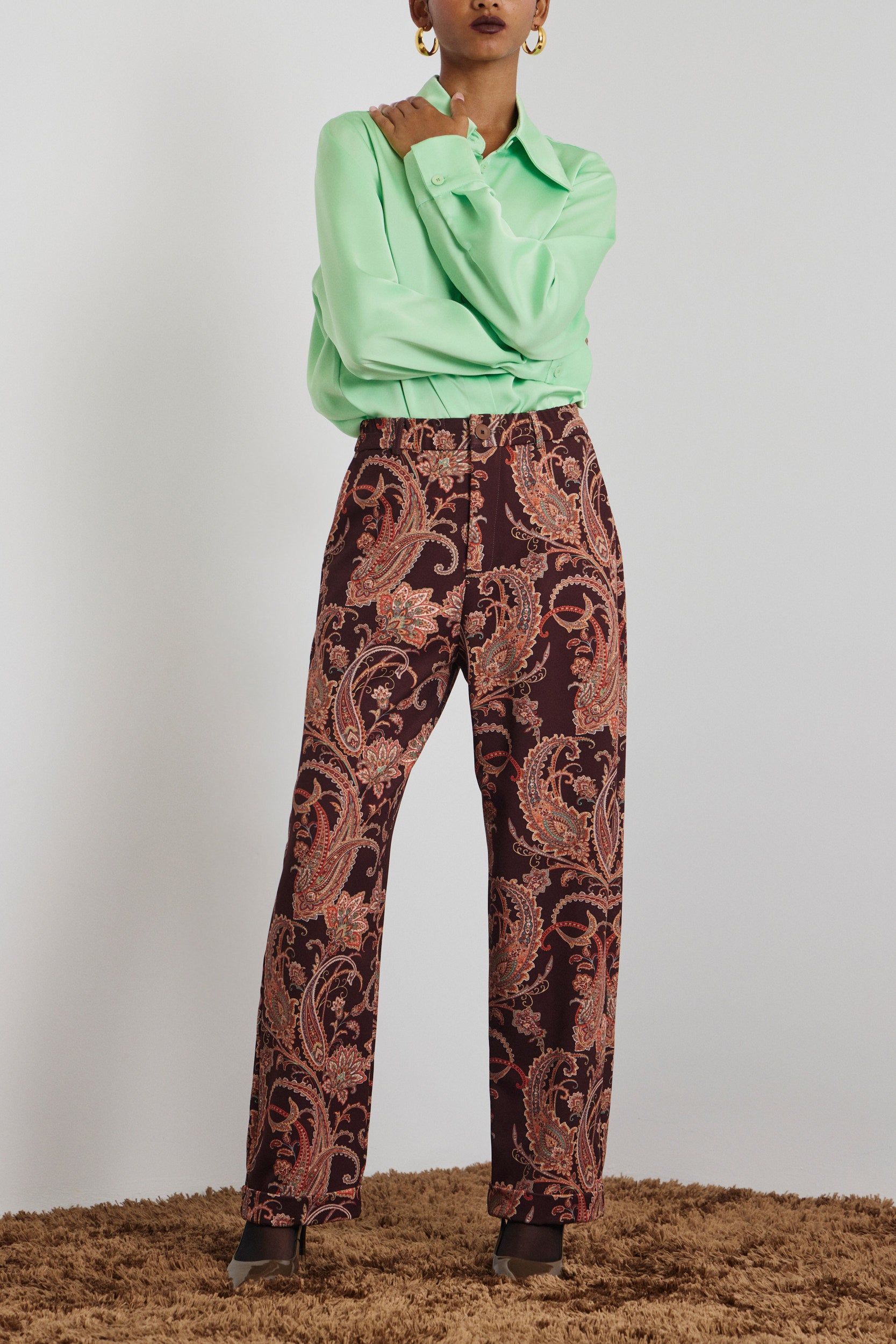 GIANNA' ΠΑΝΤΕΛΟΝΙ (BROWN LAHORE) MAMOUSH