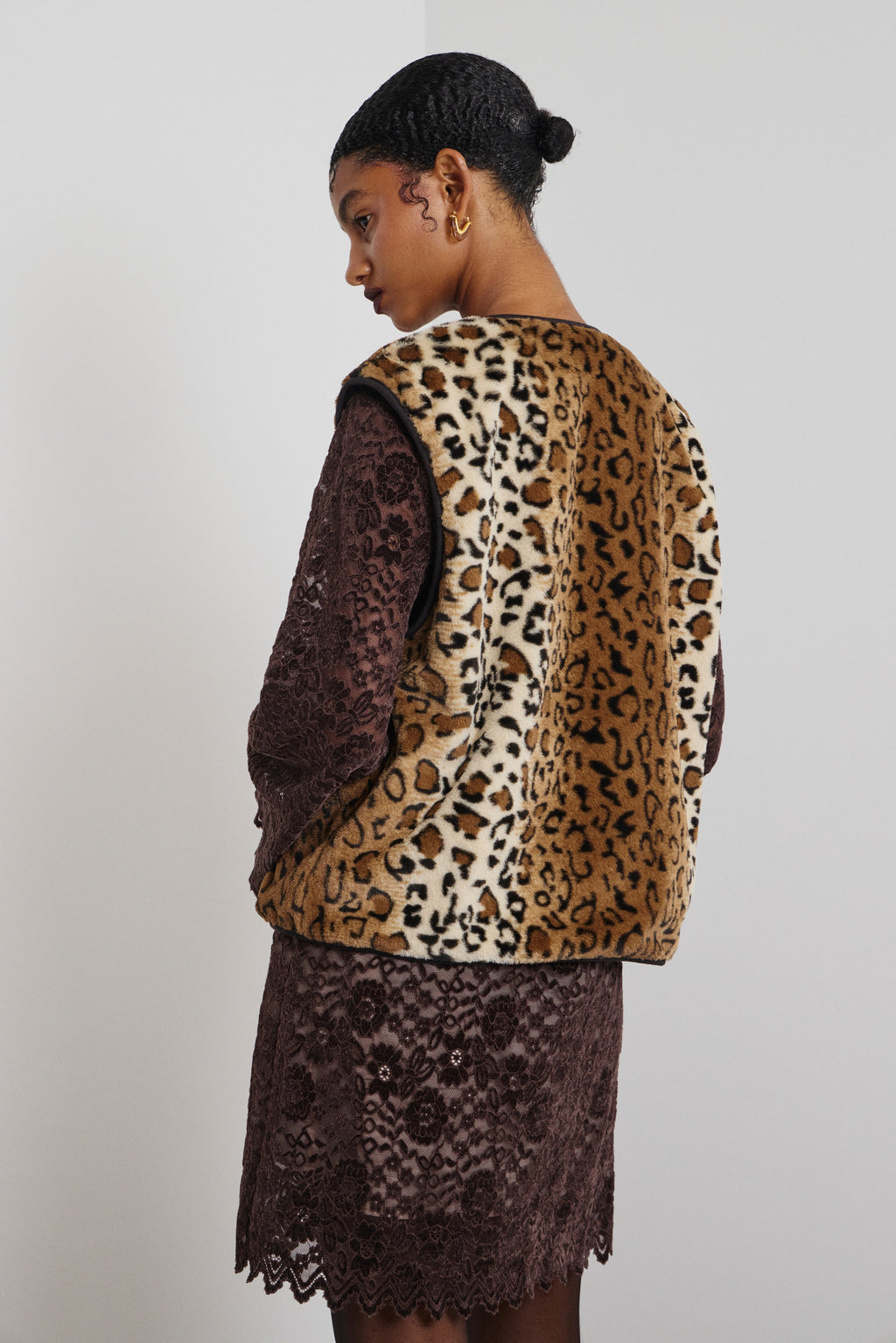 ‘EVI’ ΓΟΥΝΙΝΟ ΓΙΛΕΚΟ ANIMAL PRINT MAMOUSH