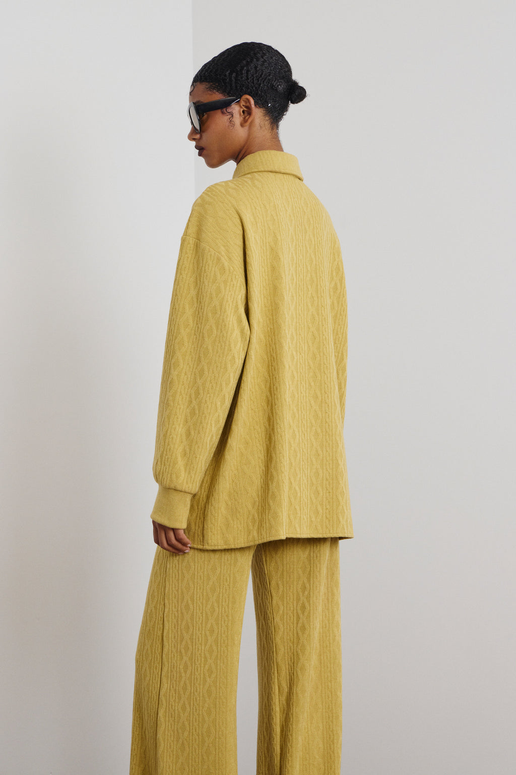 AMELIA OVERSIZED ΠΛΕΚΤΟ ΠΟΥΚΑΜΙΣΟ (BAMBOO) MAMOUSH