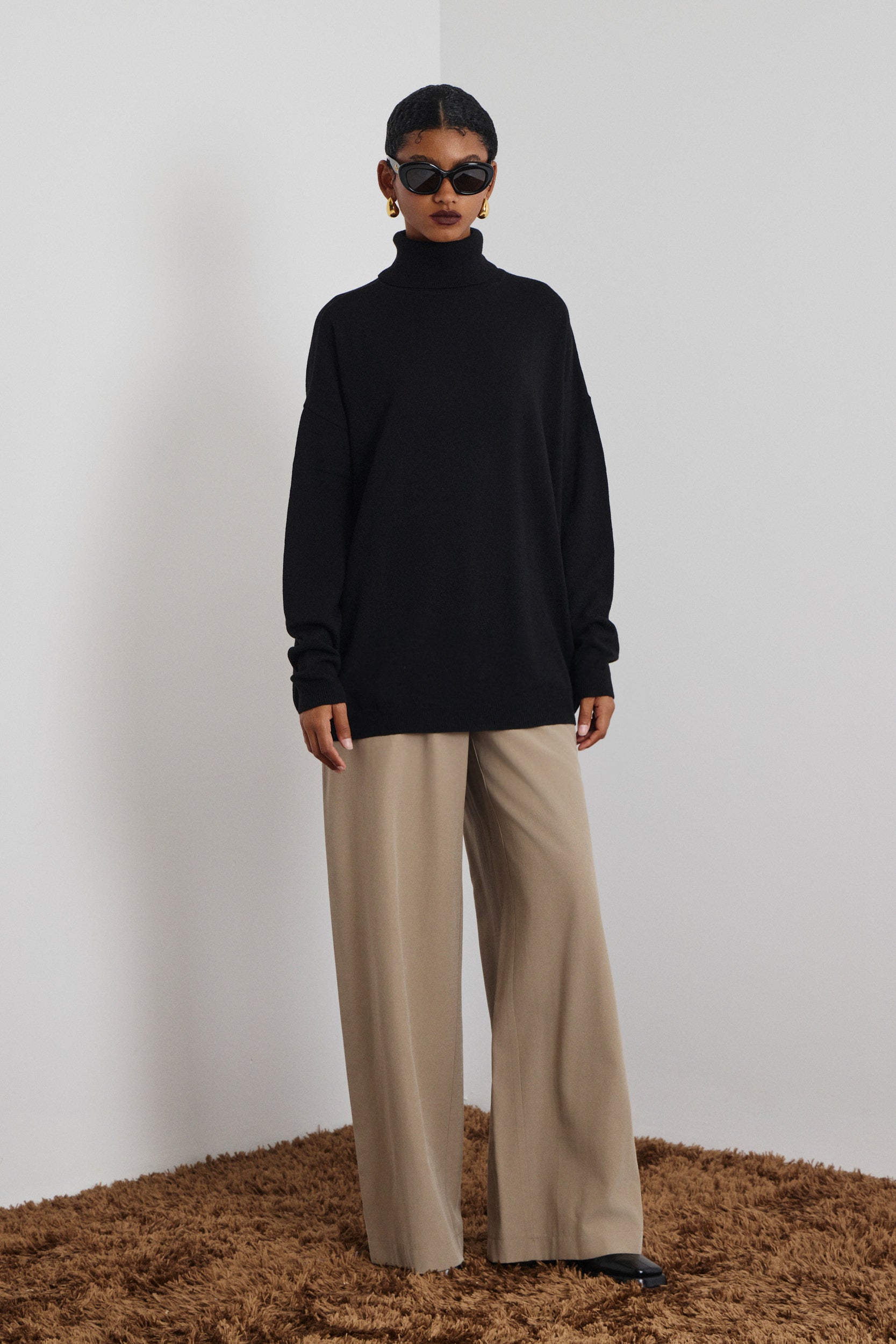 VELMA' ΖΙΒΑΓΚΟ ΑΠΟ ΚΑΣΜΙΡ (BLACK) MAMOUSH