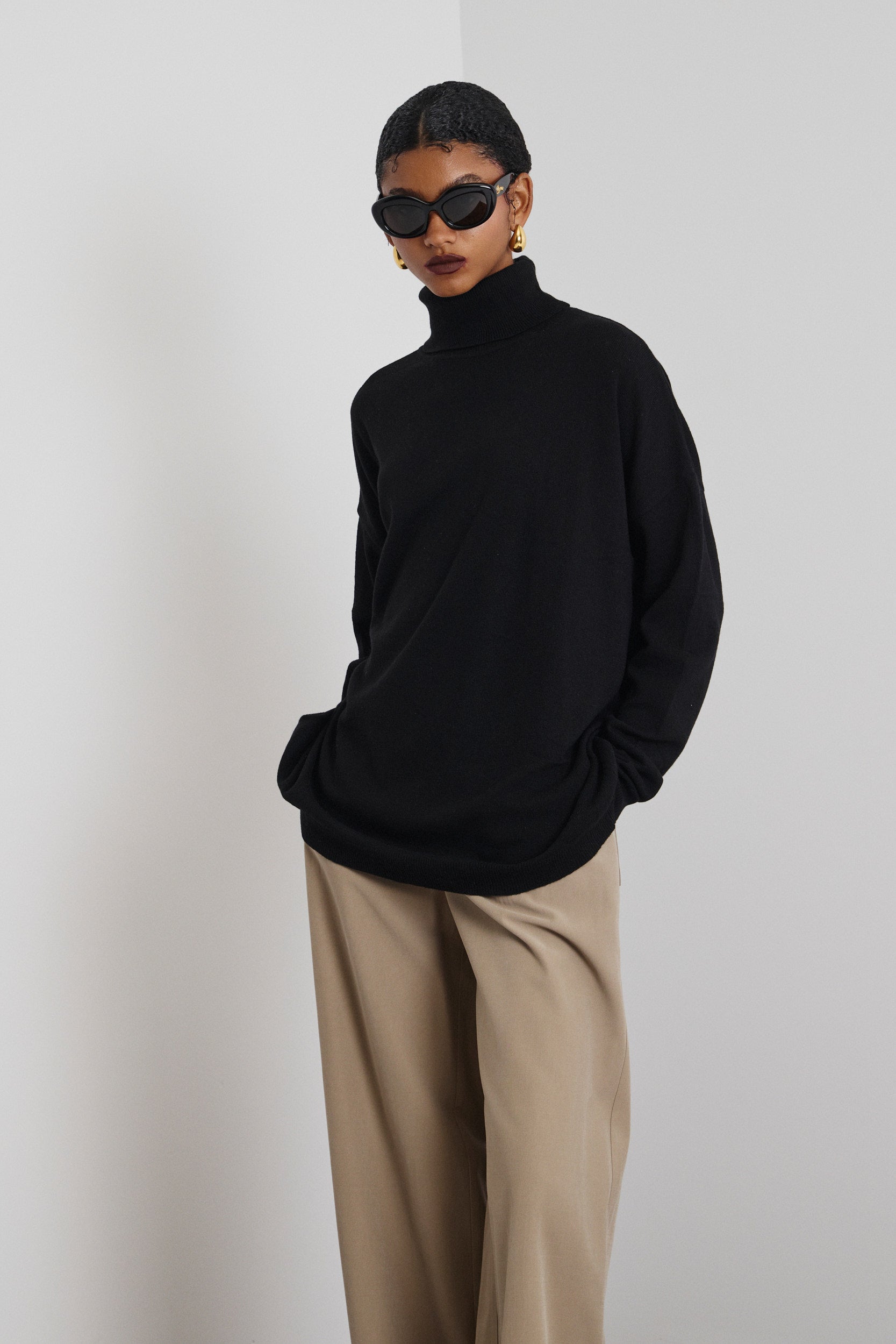 VELMA' ΖΙΒΑΓΚΟ ΑΠΟ ΚΑΣΜΙΡ (BLACK) MAMOUSH