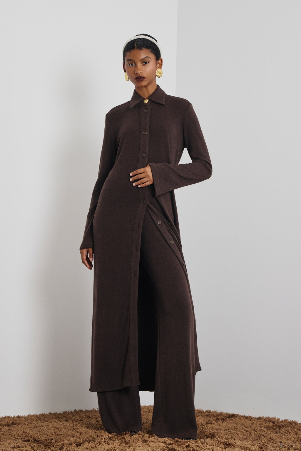 ‘ANNA’ ΠΛΕΚΤΟ ΦΟΡΕΜΑ/ΖΑΚΕΤΑ MAMOUSH