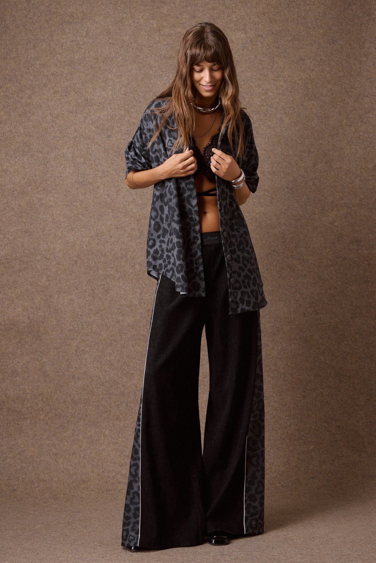 'DORIS' ANIMAL PRINT OVERSIZED ΠΟΥΚΑΜΙΣΟ MAMOUSH