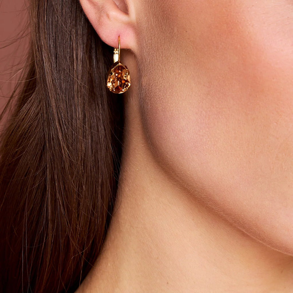 ΣΚΟΥΛΑΡΙΚΙΑ MINI DROP/LIGHT SMOKED TOPAZ CAROLINE SVEBDBOM